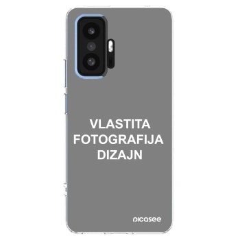 Picasee silikonska prozirna maskica za Xiaomi 11T - Vlastiti foto dizajn