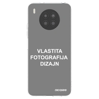 Picasee silikonska prozirna maskica za Huawei Nova 8i - Vlastiti foto dizajn