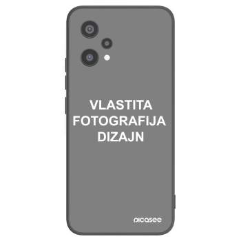 Picasee crna silikonska maskica za Realme 9 Pro 5G - Vlastiti foto dizajn