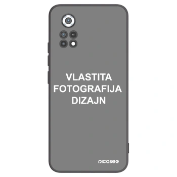Picasee crna silikonska maskica za Xiaomi Poco X4 Pro 5G - Vlastiti foto dizajn