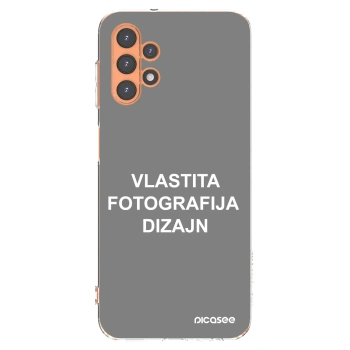 Picasee silikonska prozirna maskica za Samsung Galaxy A13 4G A135 - Vlastiti foto dizajn