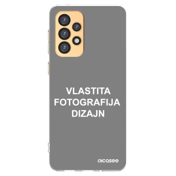 Picasee silikonska prozirna maskica za Samsung Galaxy A33 5G A336 - Vlastiti foto dizajn
