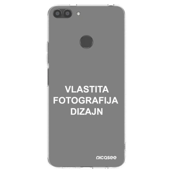 Picasee silikonska prozirna maskica za Huawei P Smart - Vlastiti foto dizajn