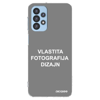 Picasee silikonska prozirna maskica za Samsung Galaxy A23 A235F 4G - Vlastiti foto dizajn