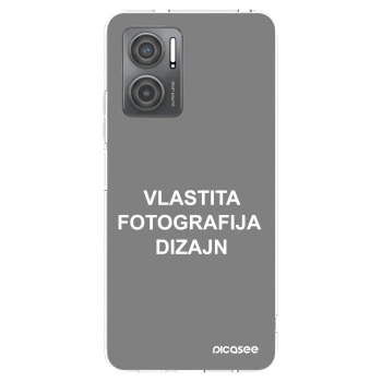 Picasee silikonska prozirna maskica za Xiaomi Redmi 10 5G - Vlastiti foto dizajn