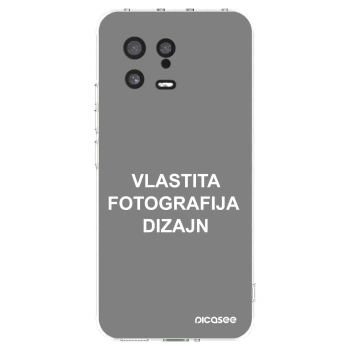 Picasee silikonska prozirna maskica za Xiaomi 13 - Vlastiti foto dizajn