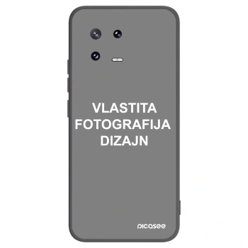 Picasee crna silikonska maskica za Xiaomi 13 Pro - Vlastiti foto dizajn