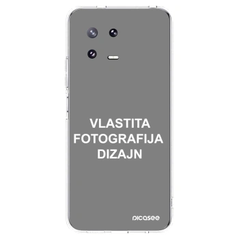 Picasee silikonska prozirna maskica za Xiaomi 13 Pro - Vlastiti foto dizajn