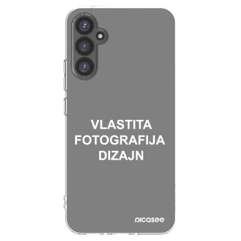 Picasee silikonska prozirna maskica za Samsung Galaxy A34 5G A346B - Vlastiti foto dizajn