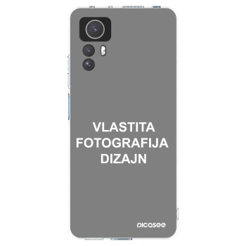 Picasee silikonska prozirna maskica za Xiaomi Redmi Note 12S - Vlastiti foto dizajn