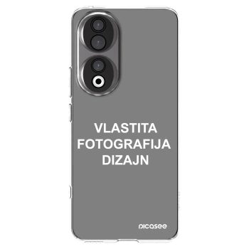 Picasee silikonska prozirna maskica za Honor 90 5G - Vlastiti foto dizajn