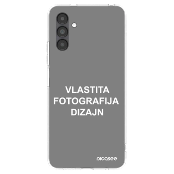 Picasee silikonska prozirna maskica za Samsung Galaxy A04s A047F - Vlastiti foto dizajn