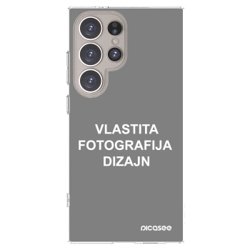 Picasee silikonska prozirna maskica za Samsung Galaxy S24 Ultra S928B 5G - Vlastiti foto dizajn