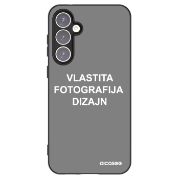 Picasee crna silikonska maskica za Samsung Galaxy S23 FE S711B - Vlastiti foto dizajn