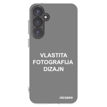Picasee silikonska prozirna maskica za Samsung Galaxy S23 FE S711B - Vlastiti foto dizajn