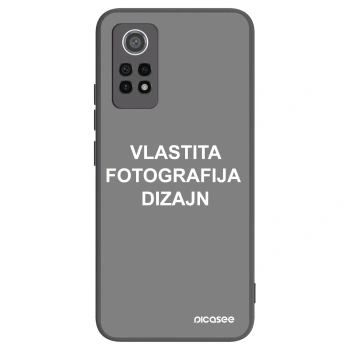Picasee crna silikonska maskica za Xiaomi Redmi Note 12 Pro 4G - Vlastiti foto dizajn