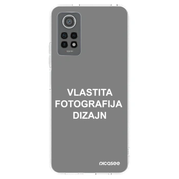 Picasee silikonska prozirna maskica za Xiaomi Redmi Note 12 Pro 4G - Vlastiti foto dizajn