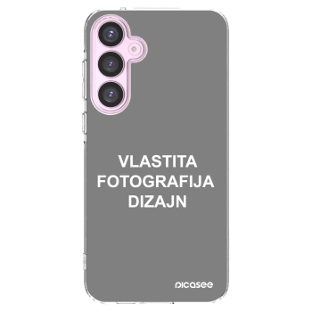 Picasee silikonska prozirna maskica za Samsung Galaxy A55 5G A556B - Vlastiti foto dizajn