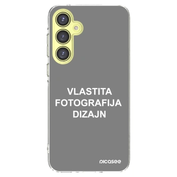 Picasee silikonska prozirna maskica za Samsung Galaxy A35 5G A356B - Vlastiti foto dizajn