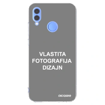 Picasee silikonska prozirna maskica za Huawei P Smart 2019 - Vlastiti foto dizajn