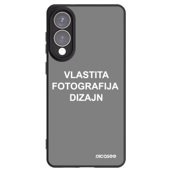 Picasee crna silikonska maskica za Samsung Galaxy S25 Edge 5G - Vlastiti foto dizajn
