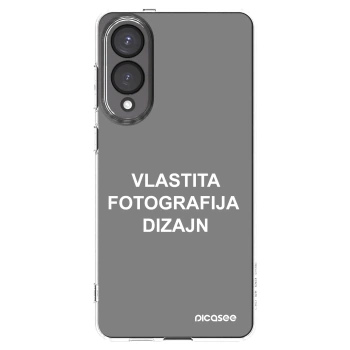 Picasee silikonska prozirna maskica za Samsung Galaxy S25 Edge 5G - Vlastiti foto dizajn