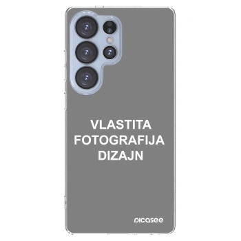 Picasee silikonska prozirna maskica za Samsung Galaxy S25 Ultra 5G - Vlastiti foto dizajn
