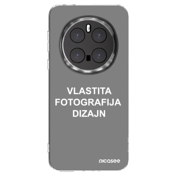 Picasee silikonska prozirna maskica za Honor Magic7 Pro 5G - Vlastiti foto dizajn