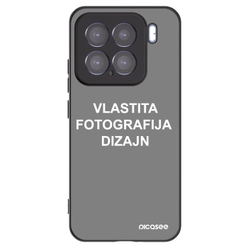 Picasee crna silikonska maskica za Xiaomi 15 - Vlastiti foto dizajn