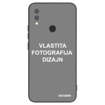 Picasee crna silikonska maskica za Xiaomi Redmi Note 7 - Vlastiti foto dizajn