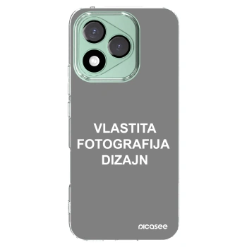Picasee silikonska prozirna maskica za Honor 400 Lite 5G - Vlastiti foto dizajn