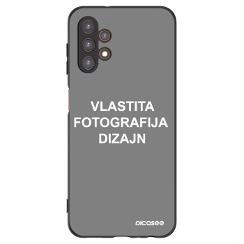 Picasee crna silikonska maskica za Samsung Galaxy A13 5G - Vlastiti foto dizajn