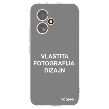 Picasee silikonska prozirna maskica za Honor 400 5G - Vlastiti foto dizajn