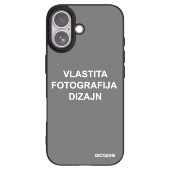 Picasee crna silikonska maskica za Apple iPhone 17 - Vlastiti foto dizajn