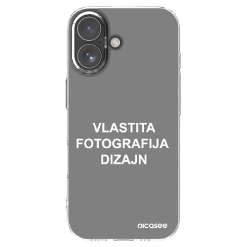 Picasee silikonska prozirna maskica za Apple iPhone 17 - Vlastiti foto dizajn