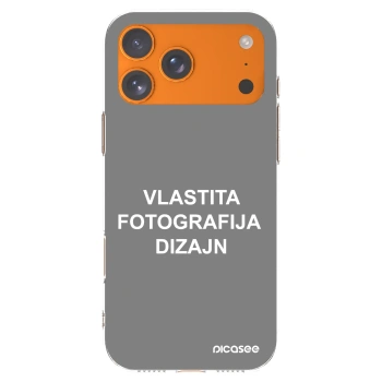 Picasee silikonska prozirna maskica za Apple iPhone 17 Pro Max - Vlastiti foto dizajn