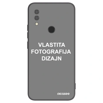 Picasee crna silikonska maskica za Xiaomi Redmi 7 - Vlastiti foto dizajn