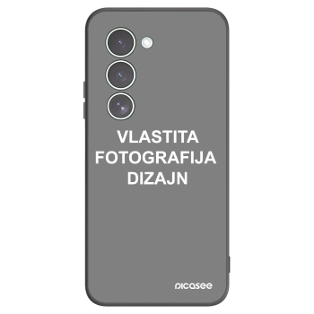 Picasee crna silikonska maskica za Xiaomi Redmi 15 5G - Vlastiti foto dizajn