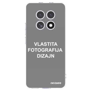 Picasee silikonska prozirna maskica za Xiaomi Redmi Note 15 - Vlastiti foto dizajn