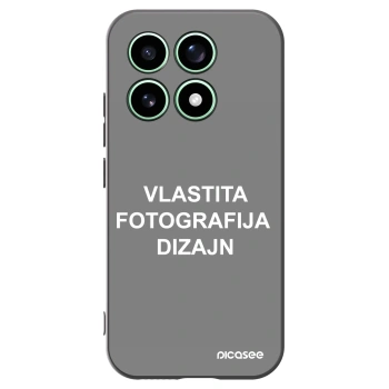 Picasee crna silikonska maskica za Xiaomi 17 - Vlastiti foto dizajn