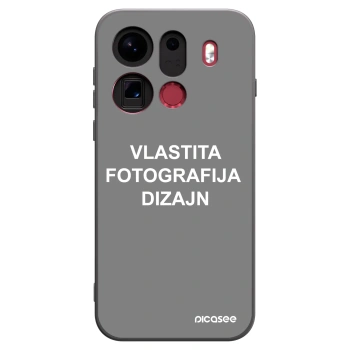 Picasee crna silikonska maskica za OPPO Find X9 Pro - Vlastiti foto dizajn