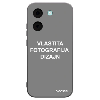 Picasee crna silikonska maskica za Xiaomi Poco X8 Pro - Vlastiti foto dizajn