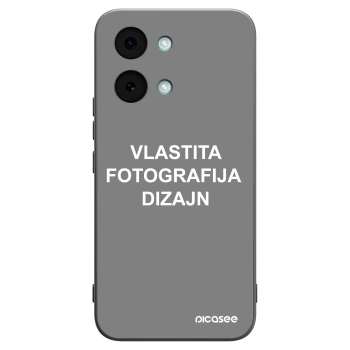 Picasee crna silikonska maskica za Xiaomi Poco X8 Pro Max - Vlastiti foto dizajn