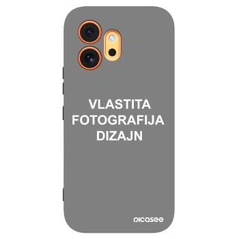 Picasee crna silikonska maskica za Honor 600 - Vlastiti foto dizajn