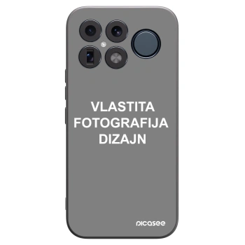 Picasee crna silikonska maskica za Xiaomi Poco F8 Ultra - Vlastiti foto dizajn