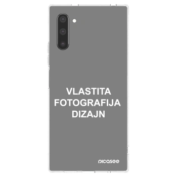 Picasee silikonska prozirna maskica za Samsung Galaxy Note 10 N970F - Vlastiti foto dizajn