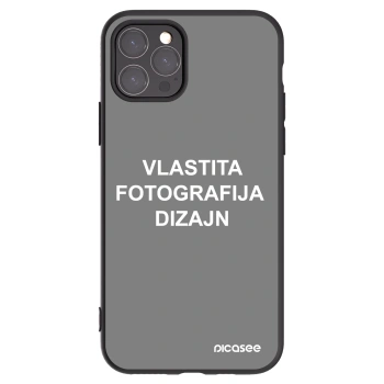 Picasee crna silikonska maskica za Apple iPhone 11 Pro - Vlastiti foto dizajn