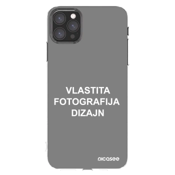 Picasee silikonska prozirna maskica za Apple iPhone 11 Pro Max - Vlastiti foto dizajn