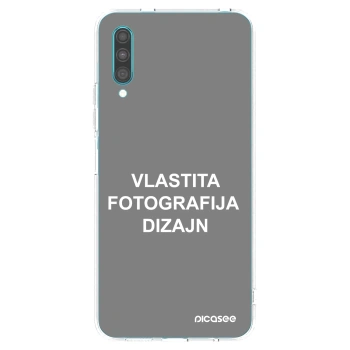 Picasee silikonska prozirna maskica za Samsung Galaxy A30s A307F - Vlastiti foto dizajn