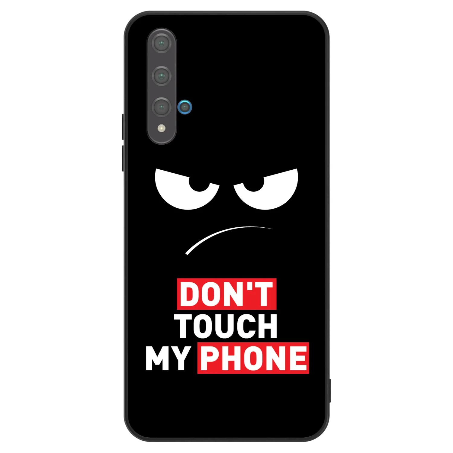 Picasee ULTIMATE CASE za Huawei Nova 5T - Angry Eyes - Transparent